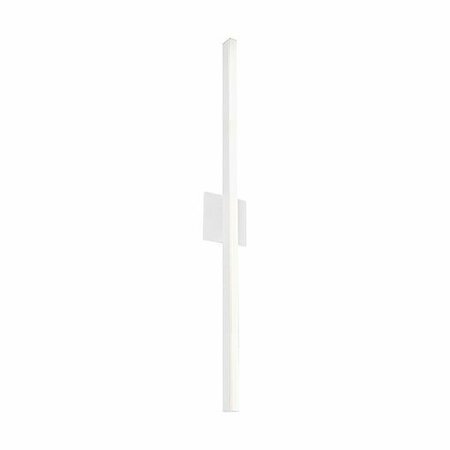 KUZCO LIGHTING Slim State-Of-The-Art Style Linear LED Aluminum Wall Sconce WS10336-WH
